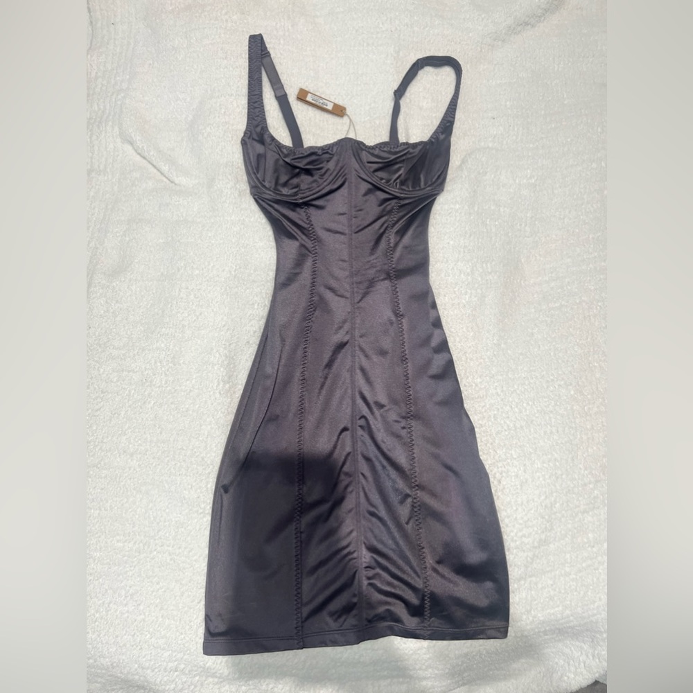 Skims Stretch Satin Dress